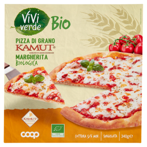 Pizza di Grano Kamut Margherita Biologica Surgelata 340 g
