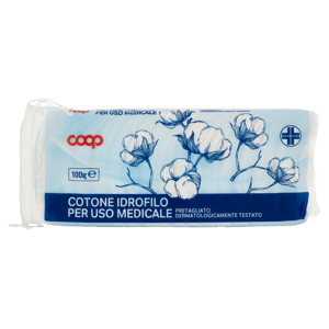 Cotone Idrofilo per Uso Medicale 100 g