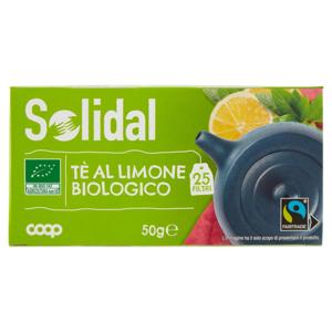 Tè al Limone Biologico 25 Filtri 50 g