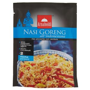 Arnaboldi Nasi Goreng all'indonesiana riso piccante con verdure 185 g