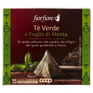 Tè Verde e Foglie di Menta 15 x 2 g