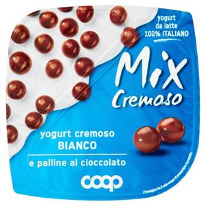 Mix Cremoso yogurt cremoso Bianco e palline al cioccolato 150 g