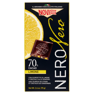 Novi NeroNero 70% Cacao Limone 75 g