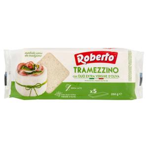 Roberto Tramezzino con Olio Extra Vergine d'Oliva 5 Fette 250 g