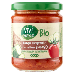 ragù vegetale con seitan Biologico 180 g