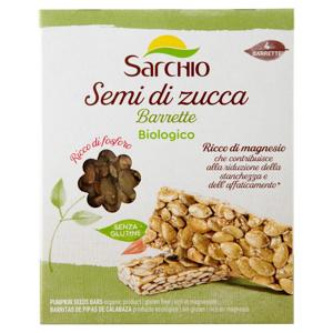 Sarchio Semi di zucca Barrette 4 x 20 g