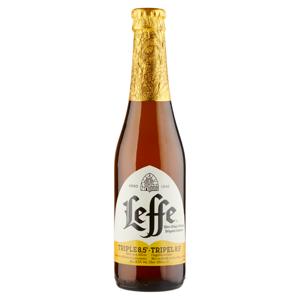 LEFFE TRIPLE Birra dorata belga d'abbazia doppio malto non filtrata bottiglia 33cl