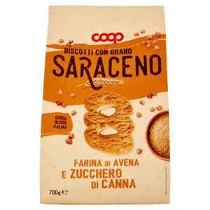 Biscotti con Grano Saraceno Farina di Avena e Zucchero di Canna 700 g