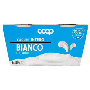 Yogurt Intero Bianco Naturale 2 x 125 g