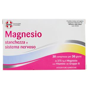 Matt Divisione Pharma Magnesio 30 compresse 30 g