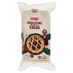 Crostatine con Crema al Cacao 6 x 40 g