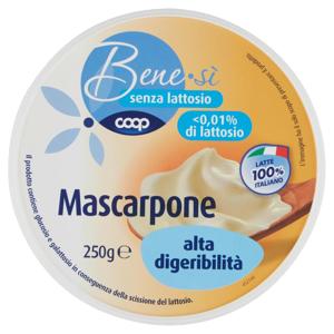 senza lattosio Mascarpone alta digeribilità 250 g