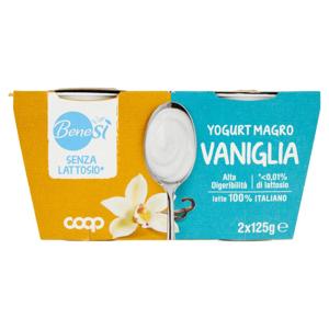 Senza Lattosio* Yogurt Magro Vaniglia 2 x 125 g