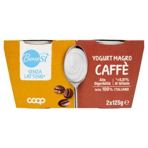 Senza Lattosio* Yogurt Magro Caffè 2 x 125 g
