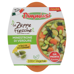 DimmidiSì le Zuppe fresche Minestrone di Verdure 620 g