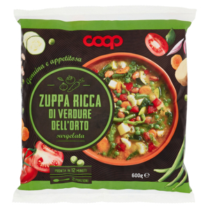 Zuppa Ricca di Verdure dell'Orto surgelata 600 g