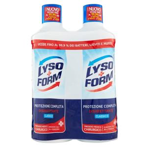 Lysoform Protezione Completa Disinfettante Classico 2 x 1250 ml