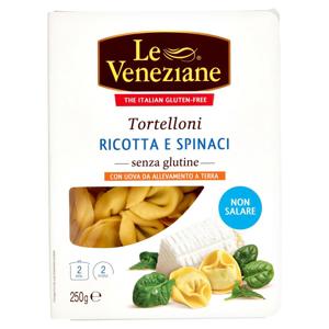 Le Veneziane Tortelloni Ricotta e Spinaci 250 g