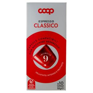 Espresso Classico 10 Capsule Compatibili con Macchine Nespresso* 50 g