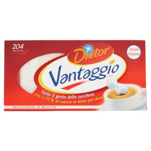 Dietor Vantaggio Dolcificante in Zollette 204 Zollette 290 g