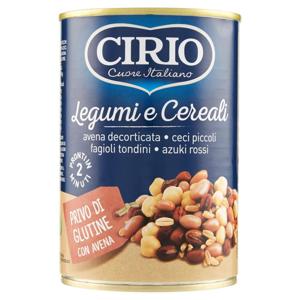 Cirio Legumi e Cereali Privo di Glutine con Avena 410 g