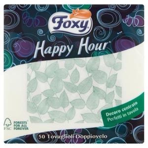 Foxy Happy Hour Tovaglioli Doppiovelo 50 pz