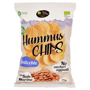 Terranostra Vegan Bio Hummus Chips Lenticchie 75 g