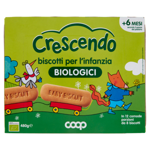 biscotti per l'infanzia Biologici 480 g