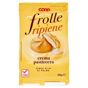 frolle ripiene crema pasticcera 200 g