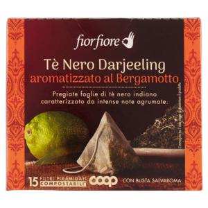 Tè Nero Darjeeling aromatizzato al Bergamotto 15 x 2 g