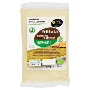 Terranostra Vegan Linea Preparati frittata spirulina e spinaci Bio 100 g