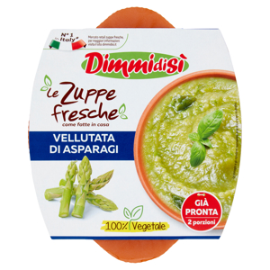 DimmidiSì le Zuppe fresche Vellutata di Asparagi 620 g