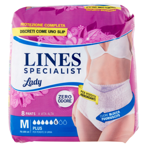 Lines Specialist Lady Pants Plus Tg.M 8 pz