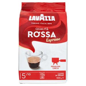 Lavazza Qualità Rossa Espresso Caffè in Grani 1000 g