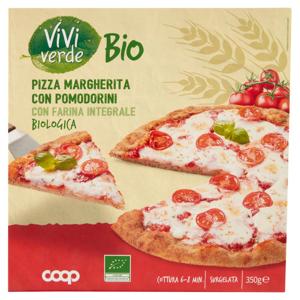 Pizza Margherita con Pomodorini con Farina Integrale Biologica Surgelata 350 g