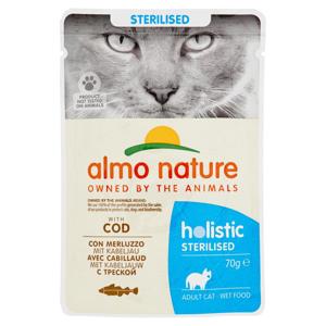 almo nature holistic Sterilized Adult Cat con Merluzzo 70 g