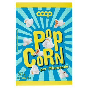 Pop Corn per Microonde 3 x 80 g