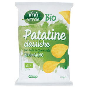Patatine classiche con sale di Guérande Biologiche 100 g