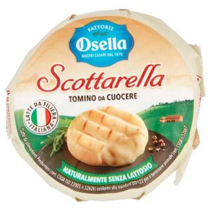 Fattorie Osella formaggio a pasta molle Scottarella Tomino da Cuocere, senza lattosio - 100 g