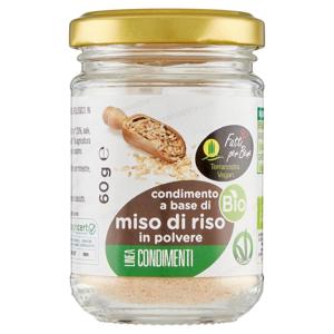 Terranostra Vegan Linea Condimenti condimento a base di miso di riso in polvere Bio 60 g