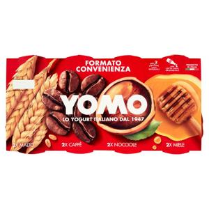 Yomo Yogurt Malto, Caffè, Nocciole, Miele 8 x 125 g