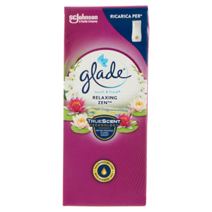 Glade Touch&Fresh Ricarica, Profumatore per Ambienti, Fragranza Relaxing Zen 10ml