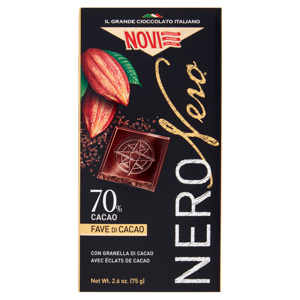 Novi NeroNero 70% Cacao Fave di Cacao 75 g