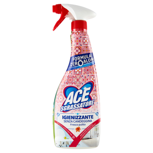Ace Sgrassatore Igienizzante Senza Candeggina Fresco pulito 500 ml