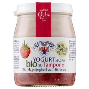 Sterzing Vipiteno bio Yogurt Magro su lampone da Latte Fieno 150 g