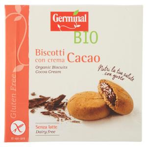 Germinal Bio Biscotti con crema Cacao Gluten Free 6 x 33,4 g