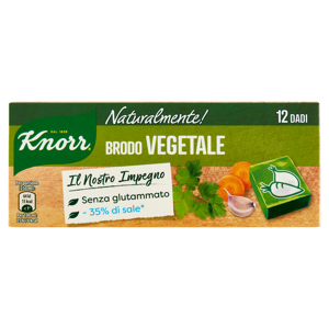 Knorr Naturalmente! Brodo Vegetale 12 dadi 109 g