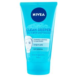 Nivea Clean Deeper Gel Scrub Quotidiano 150 ml