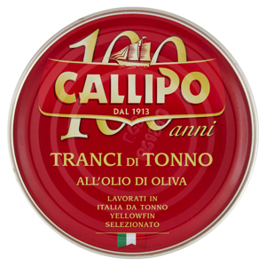 Callipo Tranci di Tonno all'Olio di Oliva 300 g