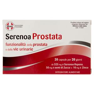 Matt Divisione Pharma Serenoa Prostata 20 capsule 14,6 g